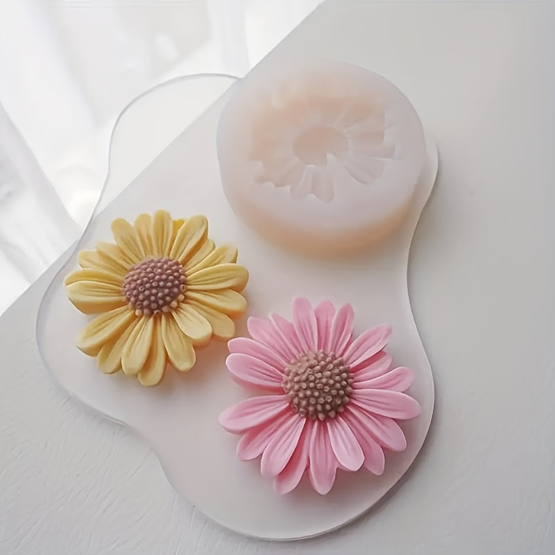 Daisy Silicone Mold for Crafts and Supplies - Versatile DIY Tool