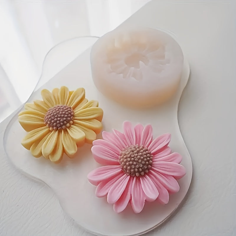 Daisy Silicone Mold for Crafts and Supplies - Versatile DIY Tool