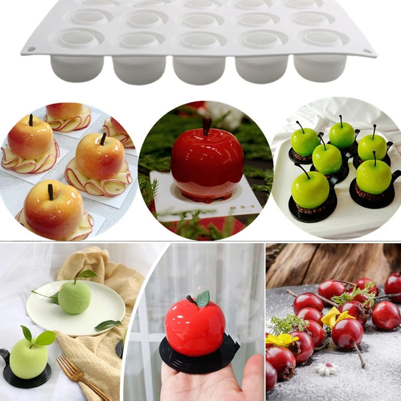 Apple Silicone Baking Mold