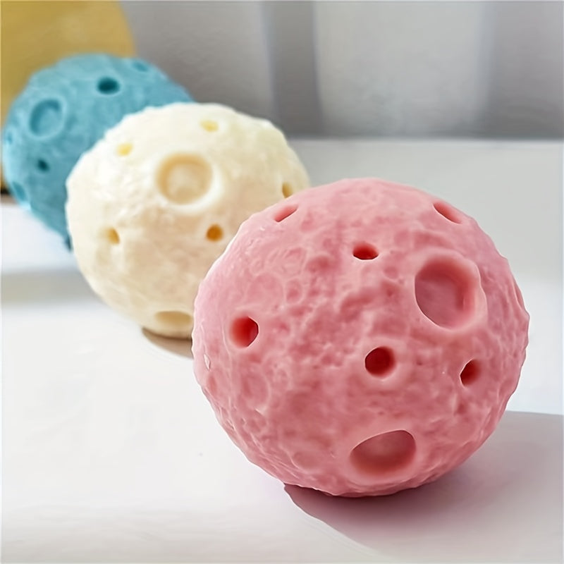 2pcs 3D Moon & Earth Silicone Molds for Candles, Soaps, and Crafts - DIY Resin, Plaster, and Clay Home Decor Supplies,, Wax Crafts