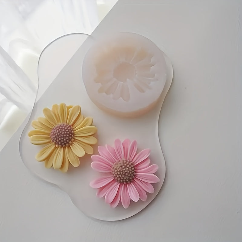Daisy Silicone Mold for Crafts and Supplies - Versatile DIY Tool