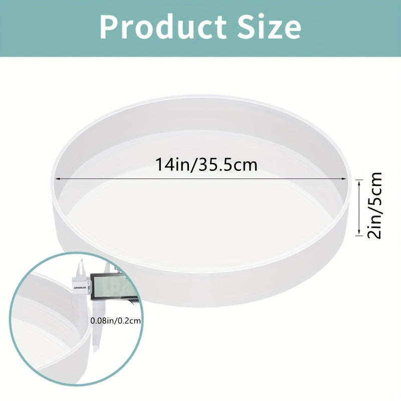 14-inch Round Epoxy Resin River Table Mold