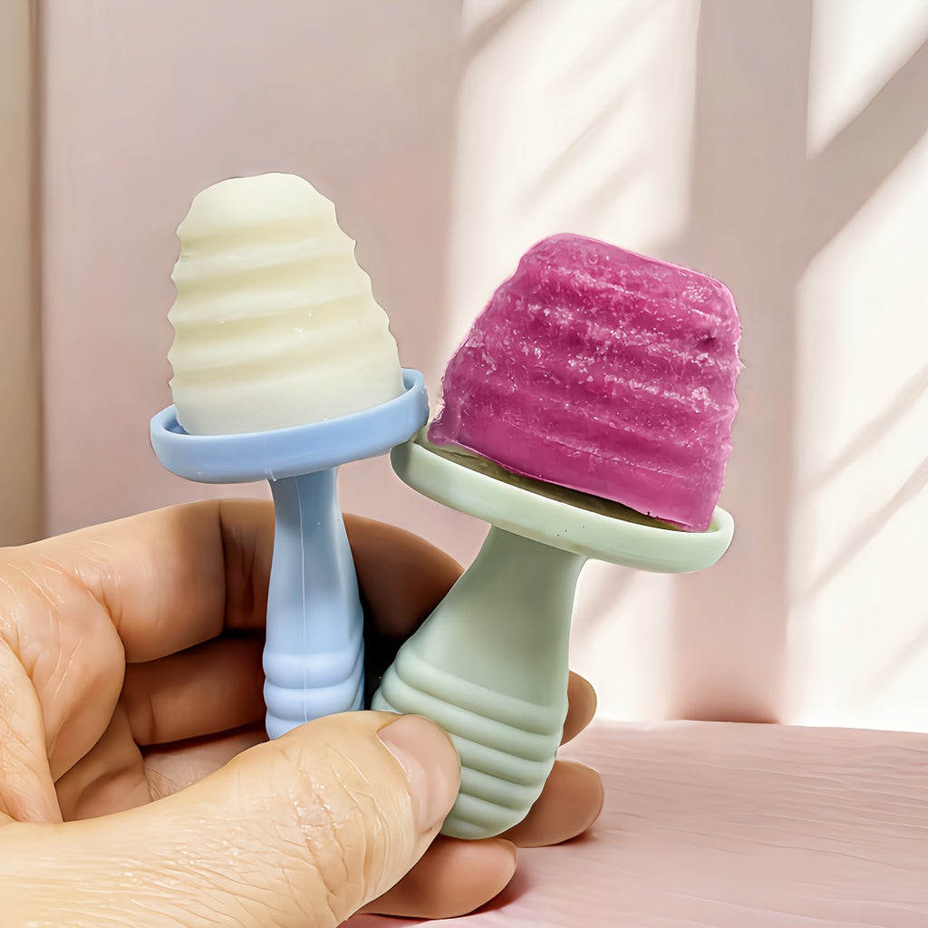 Silicone Ice Cream & Breastmilk Popsicle Molds