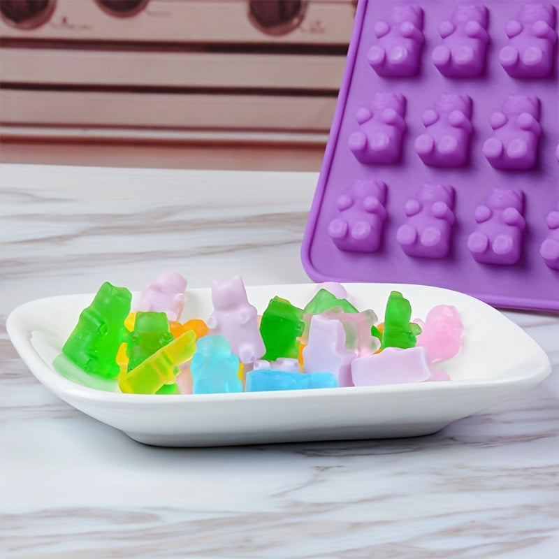 Dinosaur Gummy Molds, Bear Gummy Molds, Mini Silicone Molds, Gummy Molds, Droppers, Perfect for Non-Stick Silicone Molds
