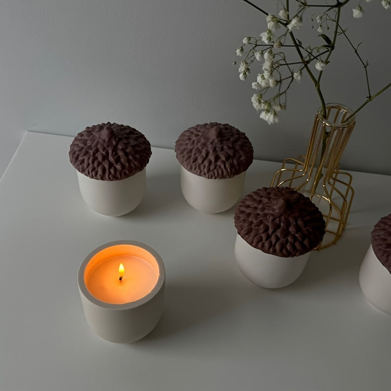 Christmas Pine Cone Silicone Mold for Candle Holders & Storage Boxes - DIY Epoxy Resin, Wax Containers & Clay Crafts - Unique Home Decor