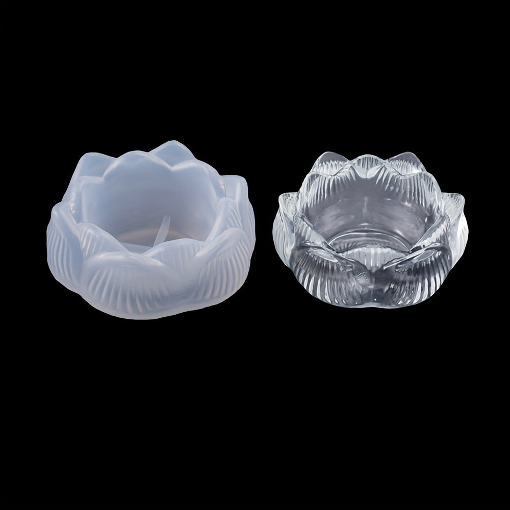 One Lotus Candle Holder Mold
