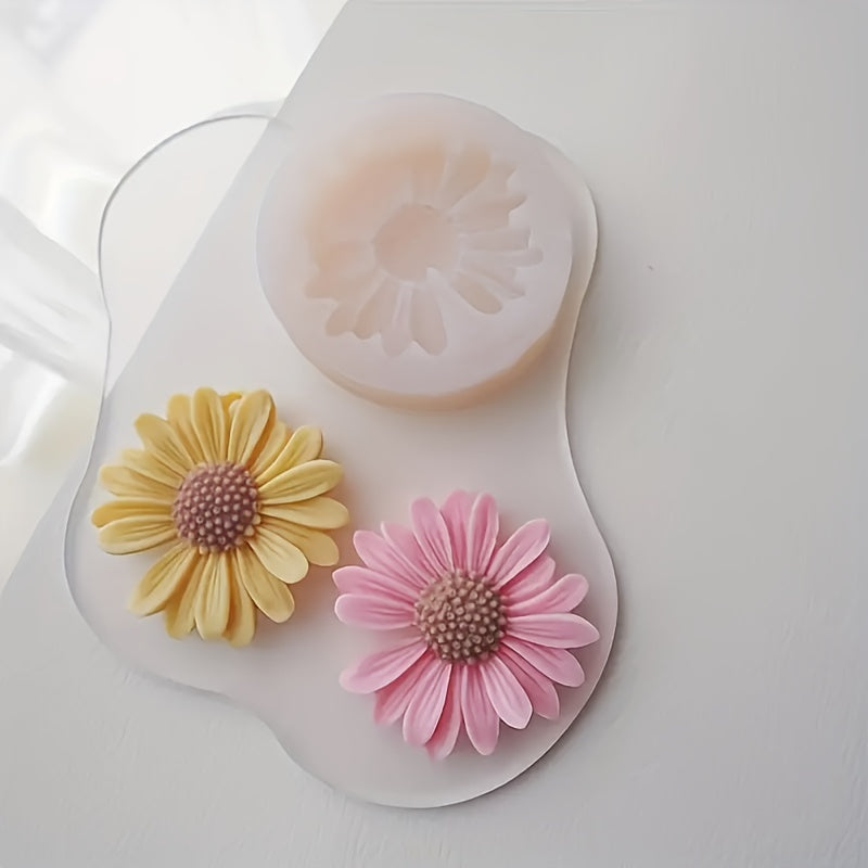 Daisy Silicone Mold for Crafts and Supplies - Versatile DIY Tool
