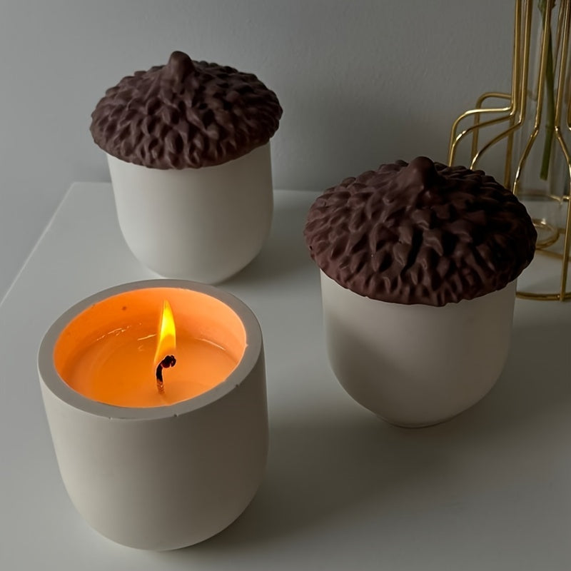Christmas Pine Cone Silicone Mold for Candle Holders & Storage Boxes - DIY Epoxy Resin, Wax Containers & Clay Crafts - Unique Home Decor