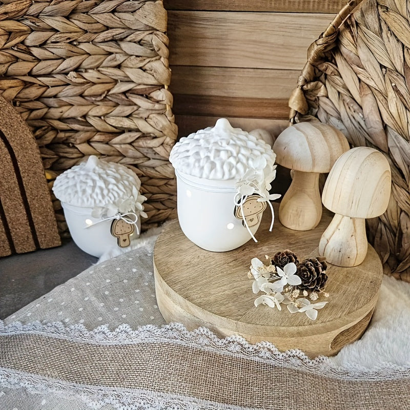 Christmas Pine Cone Silicone Mold for Candle Holders & Storage Boxes - DIY Epoxy Resin, Wax Containers & Clay Crafts - Unique Home Decor
