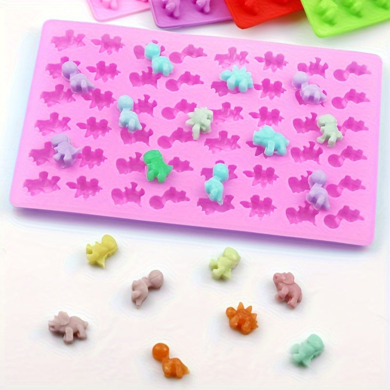 Dinosaur Gummy Molds, Bear Gummy Molds, Mini Silicone Molds, Gummy Molds, Droppers, Perfect for Non-Stick Silicone Molds