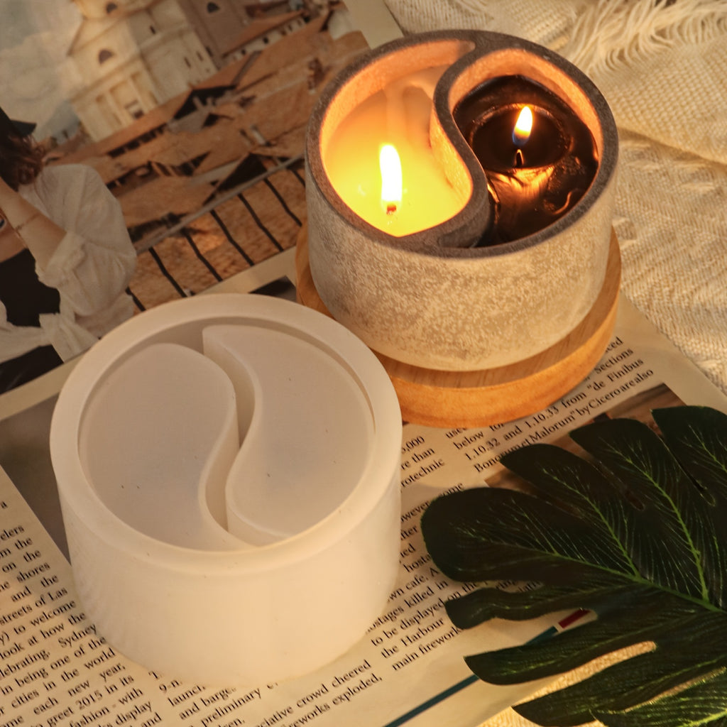 Silicone Mold for Tai Chi Candle Cups