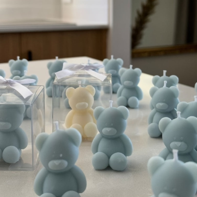 Adorable Bear-Scented Candle Molds, Bear Soap Molds, Silicone Molds for Candles, Home Decor Clay Molds, Resin Bear Cartoon Animal Molds