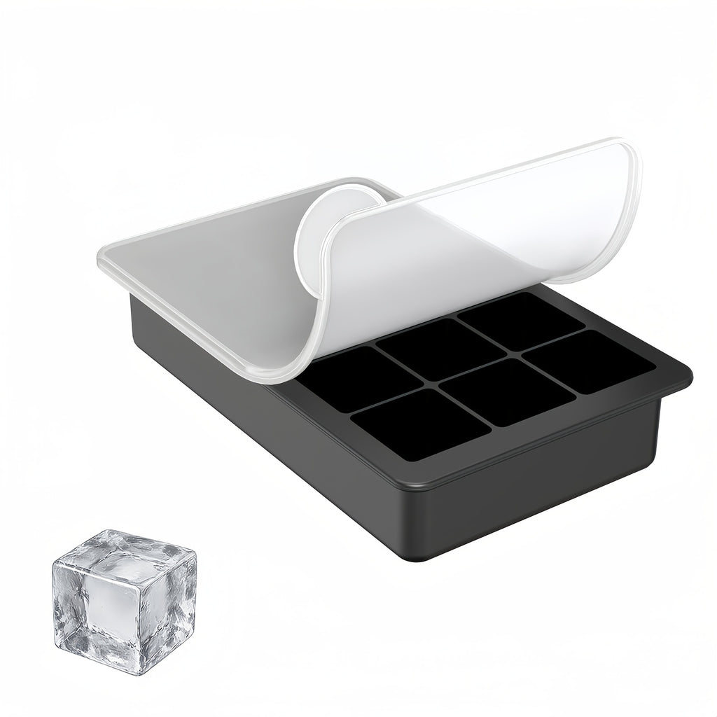 15 Grid Food Grade Silicone Ice Cube Tray with Lid Ice Making Tool