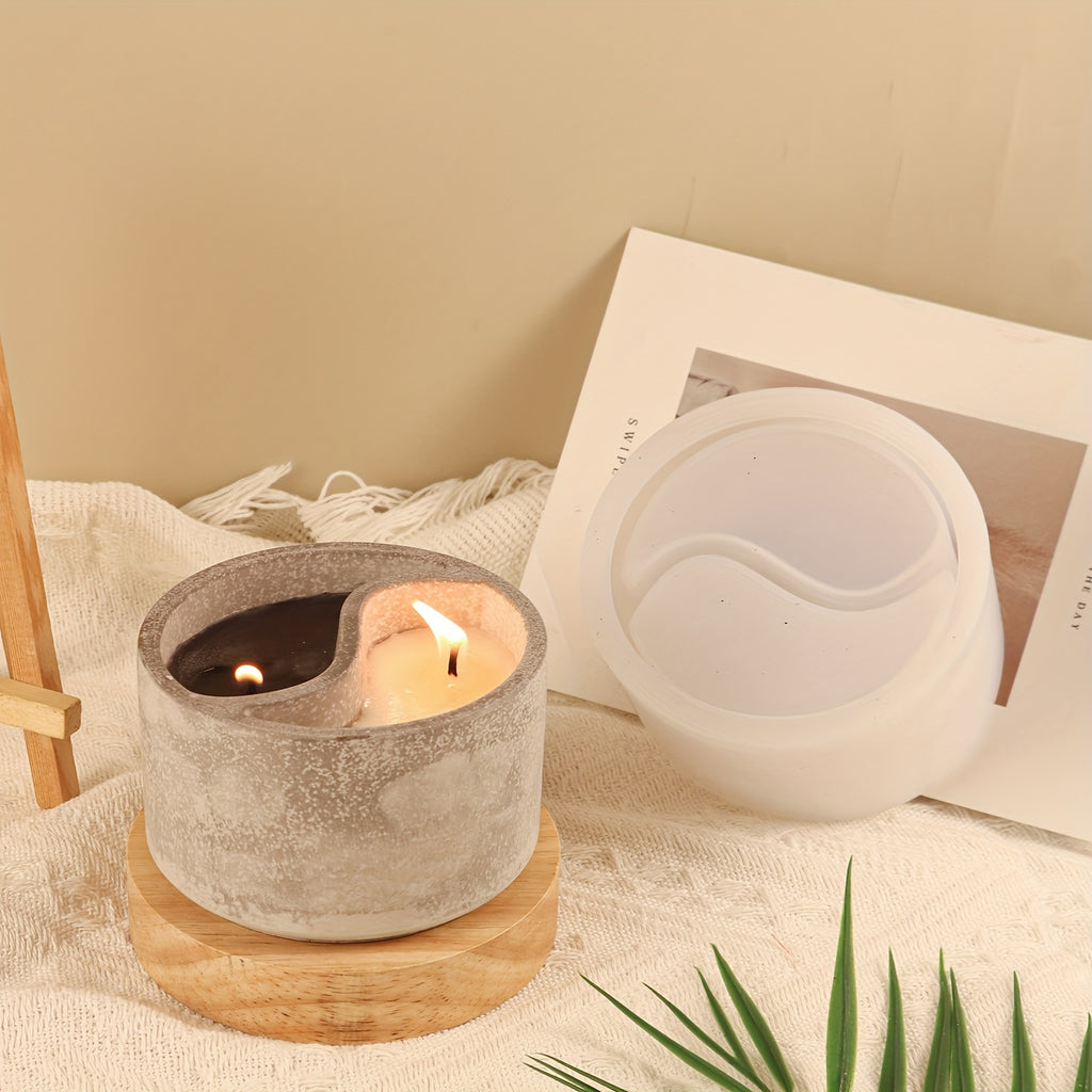 Silicone Mold for Tai Chi Candle Cups