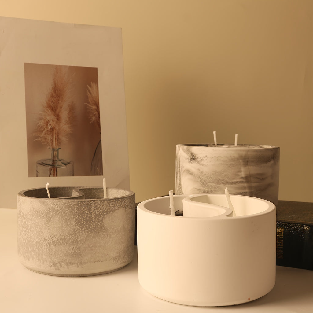Silicone Mold for Tai Chi Candle Cups