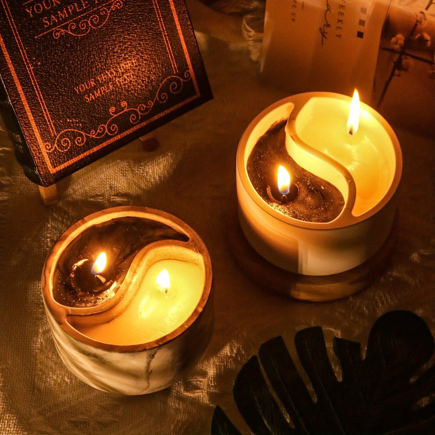 Silicone Mold for Tai Chi Candle Cups