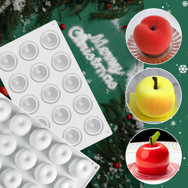 Apple Silicone Baking Mold