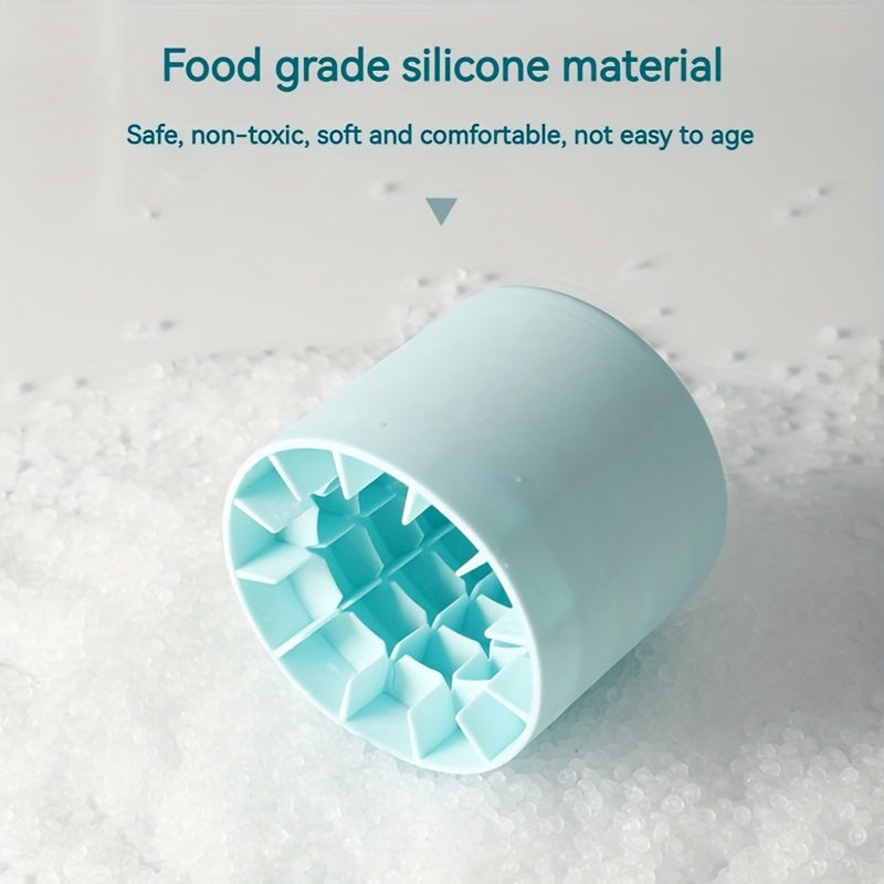 Make Perfectly-Shaped Ice Cubes With This Easy-Release Silicone Ice Cube Mold - Holds Up To 60 Cubes! Kitchen Accessories