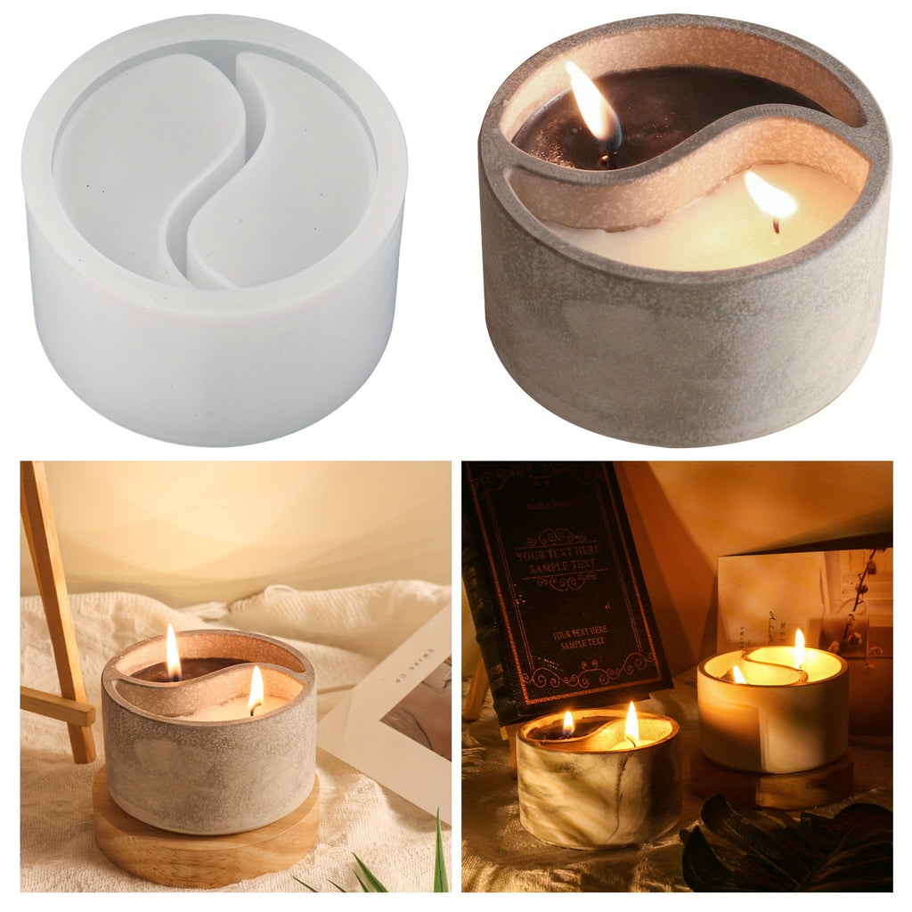 Silicone Mold for Tai Chi Candle Cups