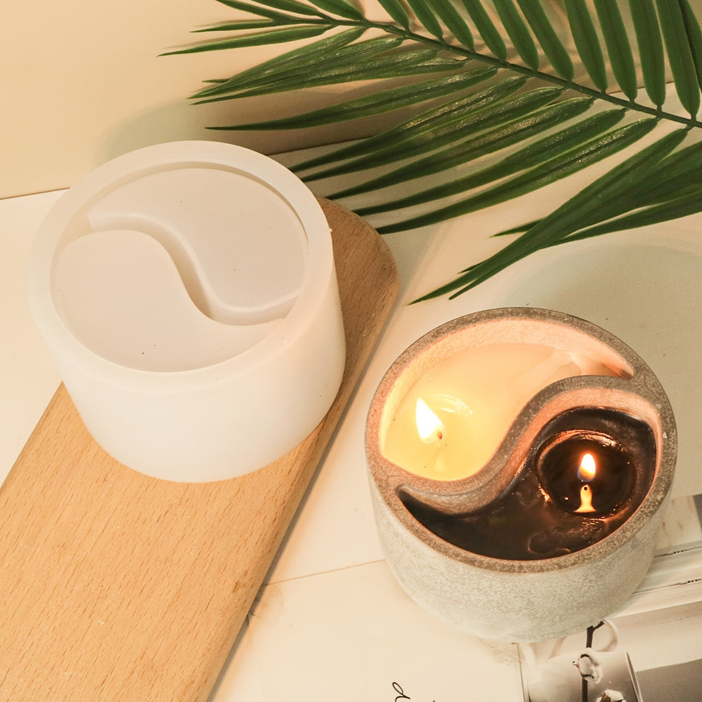 Silicone Mold for Tai Chi Candle Cups