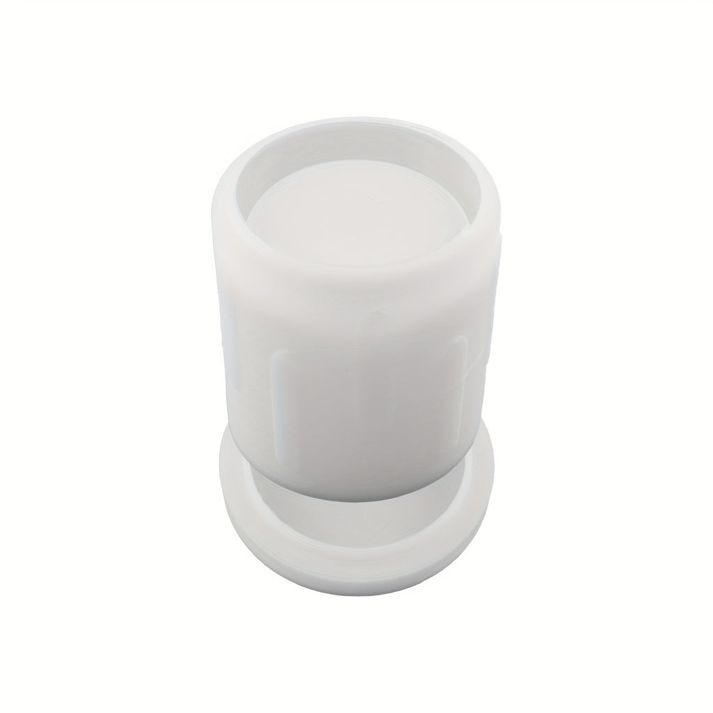 Love Heart Embossed Cup Silicone Molds DIY Flowerpot Candle Vessel Gypsum Plaster Cement Mould Jar Craft Pouring UV Resin Mold