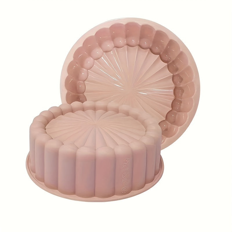 One Piece, This Versatile Non-Stick Silicone Cake Mold Is Perfect for Making Delicious Cakes, Ideal for Occasions Like Weddings And Birthdays! (7.68 Inches)