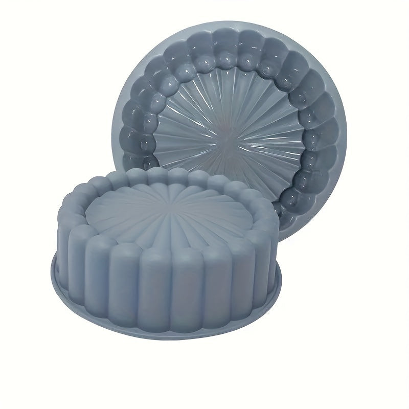 One Piece, This Versatile Non-Stick Silicone Cake Mold Is Perfect for Making Delicious Cakes, Ideal for Occasions Like Weddings And Birthdays! (7.68 Inches)