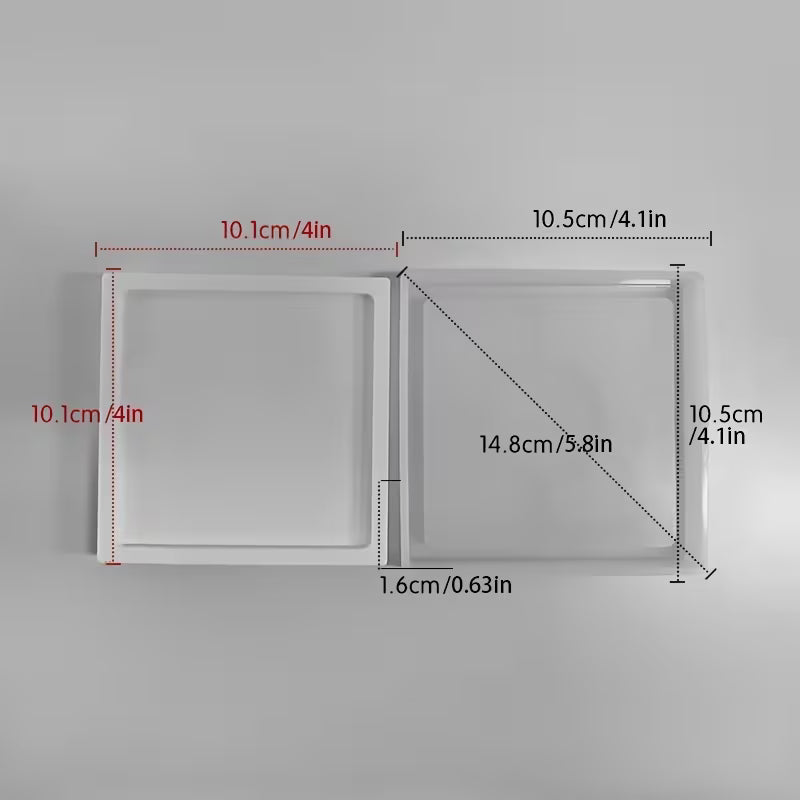 Silicone Resin Molds Set for DIY Craft, Assorted Irregular Shapes Crystal Epoxy Casting Molds for Coasters, Trays, Jewelry Making - Durable, Reusable, Non-Stick Silicone Material