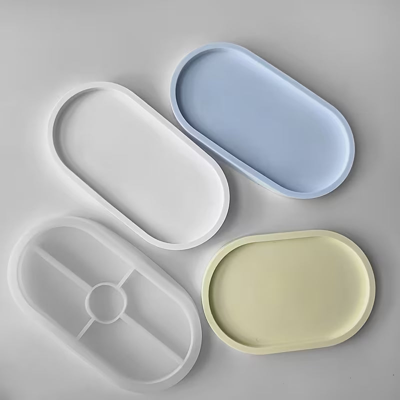 Silicone Resin Molds Set for DIY Craft, Assorted Irregular Shapes Crystal Epoxy Casting Molds for Coasters, Trays, Jewelry Making - Durable, Reusable, Non-Stick Silicone Material