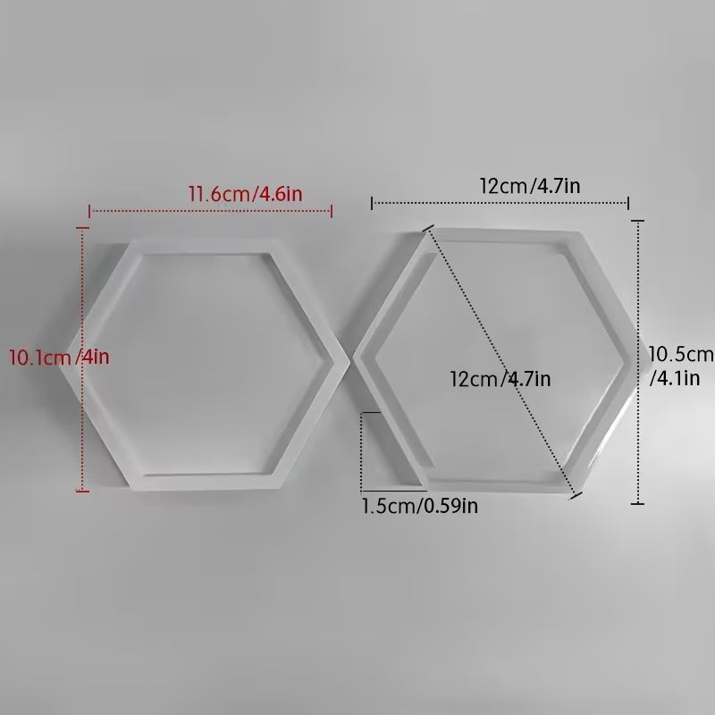 Silicone Resin Molds Set for DIY Craft, Assorted Irregular Shapes Crystal Epoxy Casting Molds for Coasters, Trays, Jewelry Making - Durable, Reusable, Non-Stick Silicone Material