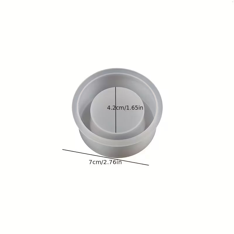 Silicone Mold for Plaster Candle Holders